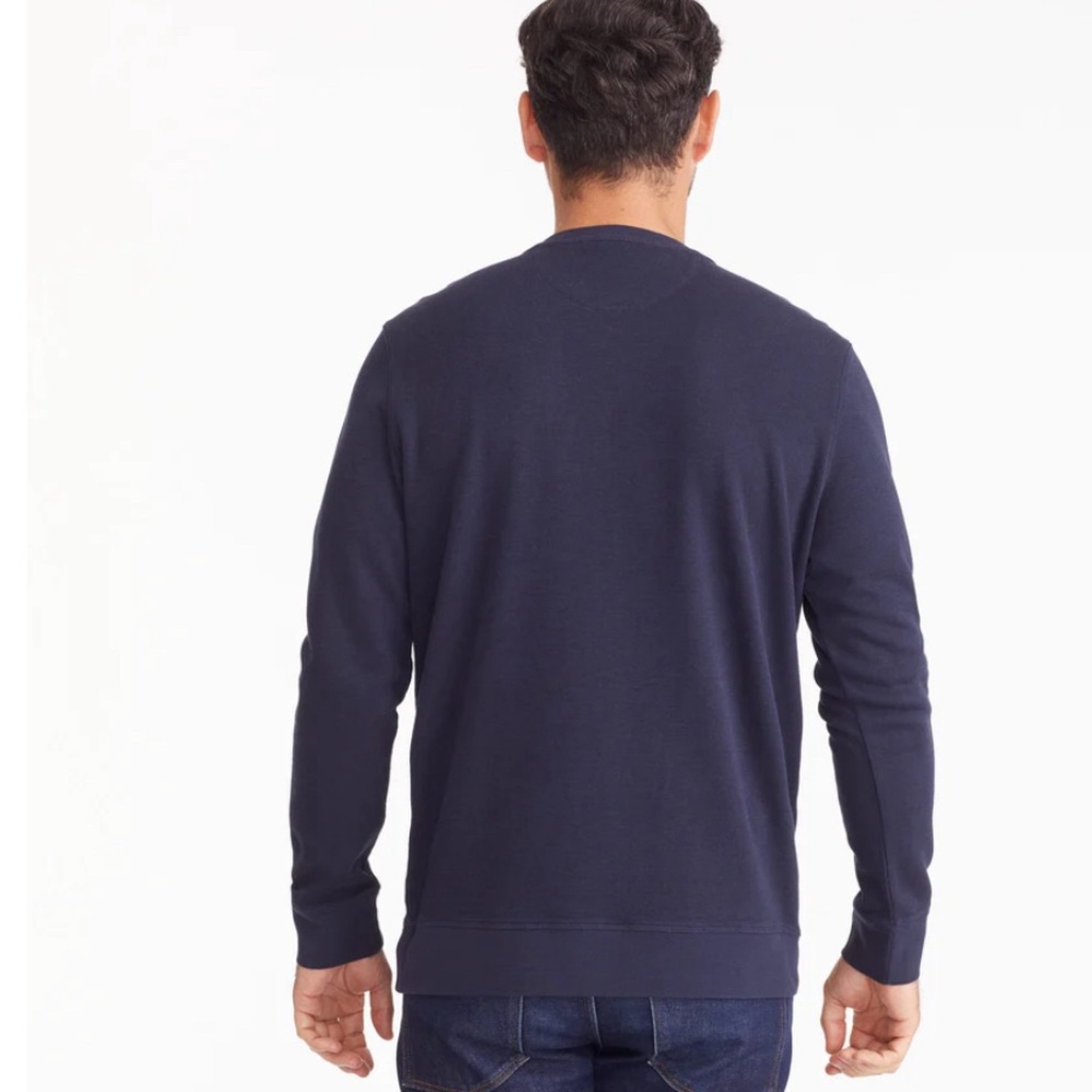 NWT Untuckit Vernoso Men’s Henley Sweatshirt | Size M - Picture 2 of 11